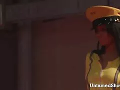 صنم سكسي محرم اجنبي الخام لمينا لي